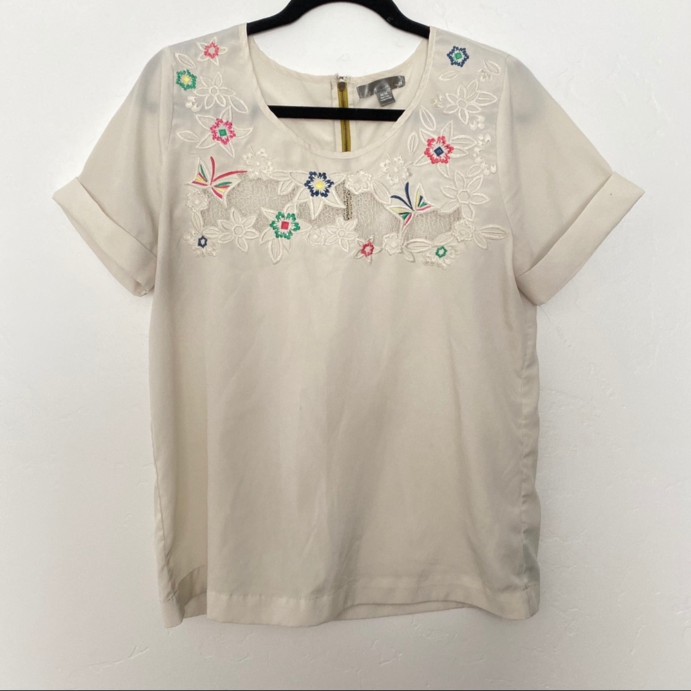 Forever 21 Cream Top